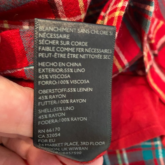 Urban Outfitters Tartan Sundress Size XS - Picture 3 of 10